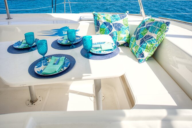 2.5hr Private Catamaran Cruise with Snorkeling, Bar, Food - Leaving Montego Bay Yacht Club