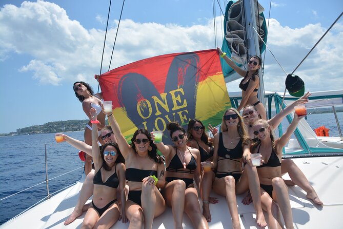 2.5hr Private Catamaran Cruise with Snorkeling, Bar, Food - Rum punch, beer, and Jamaican-style snacks