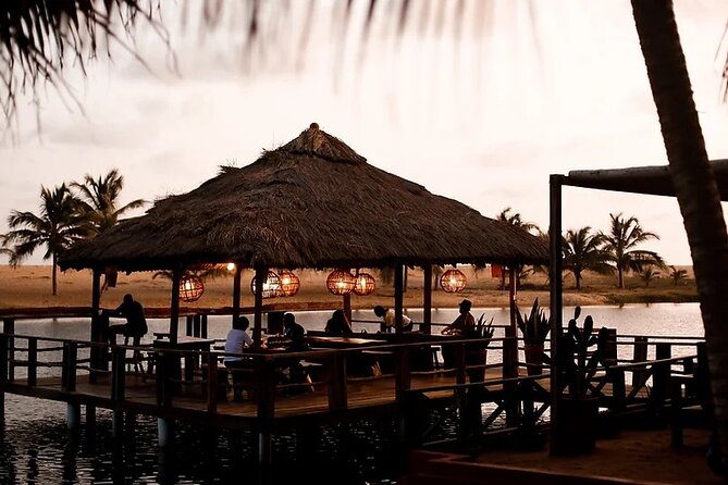 Accra Nightlife with Afrobeat Music and Dance - Labadi Pleasure Beach after dark