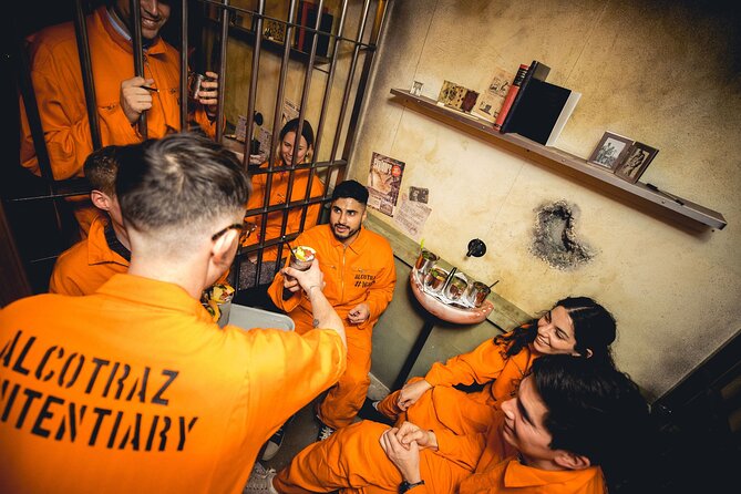 Alcotraz Prison Cocktail Experience in London - What the 1-hour-45-minute visit feels like