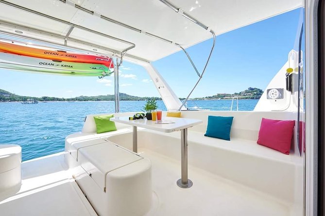 All inclusive Catamaran Sunset Sail - (Drinks, Food, Snorkel) - Food, fruit, and the open bar