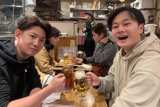 All-You-Can-Drink Bar Hopping Tour in Ueno - Food restrictions and comfort limits