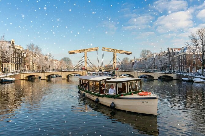 Amsterdam 90 minutes Canal Cruise with bar and snacks on board. - At a glance