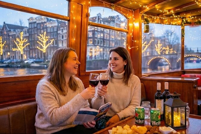 Amsterdam 90 minutes Canal Cruise with bar and snacks on board. - The boat, group size, and overall feel