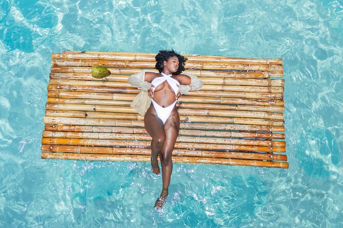Aruba Bamboo Raft Photo| Videoshoot + Free Cocktails Edits 24Hrs - Cocktails, shots, and a tropical platter