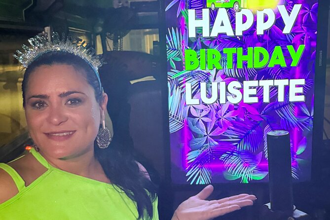 Aruba Nightlife Party Bus with Unlimited Drinks & DJ on Road Jam - 8:30 p.m. pickup and the first drink