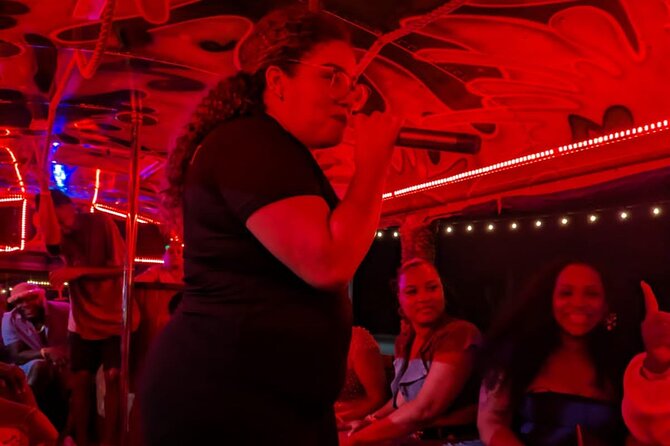 Aruba Private Party Bus & Nightlife Experience - Riding the Chogogo Party Bus through Aruba