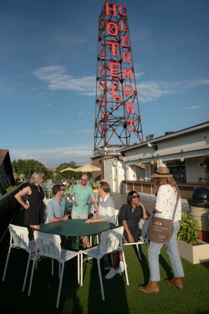 Atlanta Beltline Cocktail and Bites - Finding Burle’s Bar above Victoriaville Plant Store