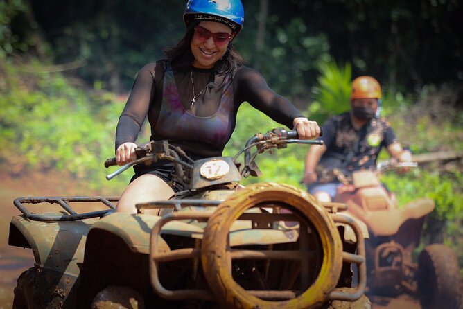 ATV Jungle Adventure, Nightclub & Airport Lounge Pass Combo - Four Hours at Extreme Adventure Cancun