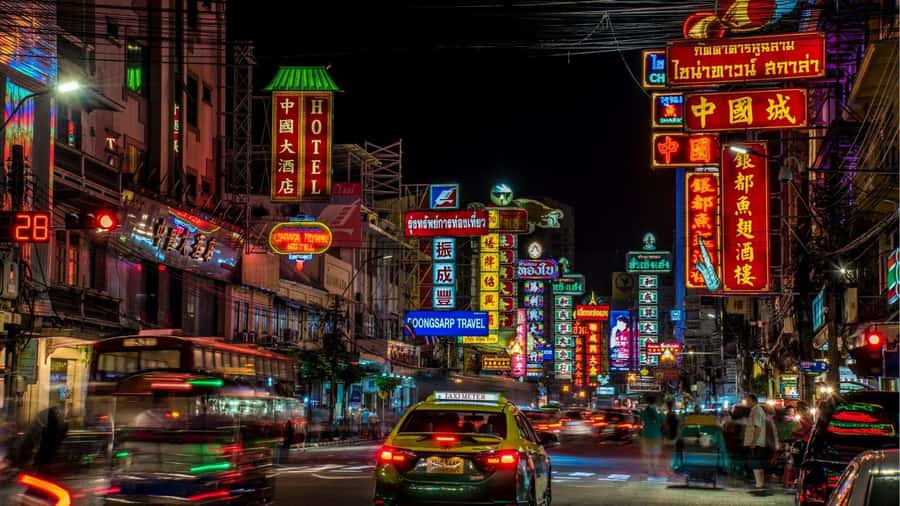 Bangkok: Lebua Sky Bar & China Town Street Food by Tuk Tuk - Seeing Bangkok’s famous sights from the road