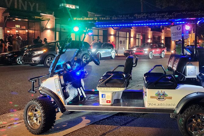 Bar Crawl on a Rollin Disco Ball Golf Cart in Charlotte - Quick takeaways for your Charlotte night