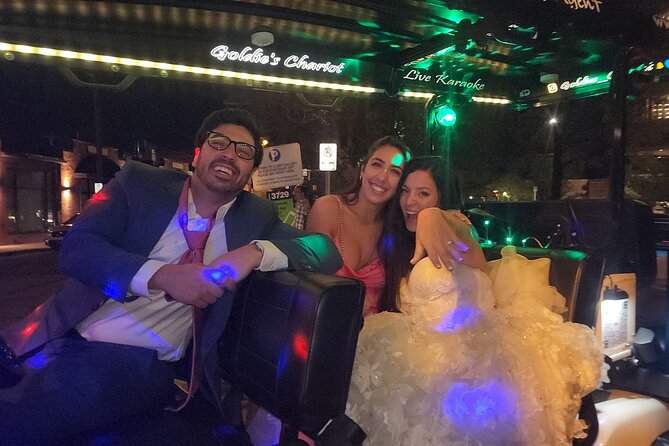 Bar Crawl on a Rollin Disco Ball Golf Cart in Charlotte - Sycamore connects beer with food