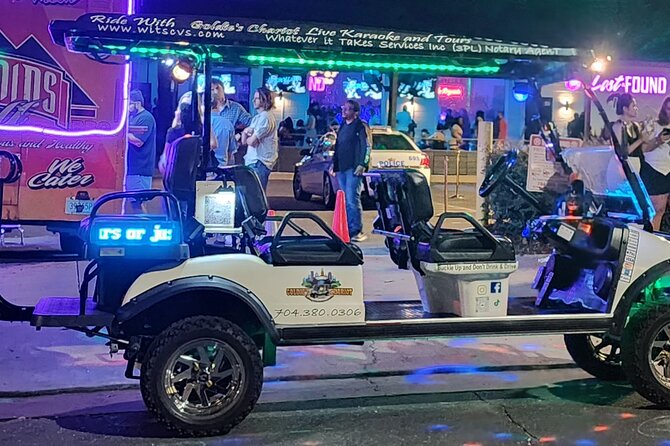 Bar Crawl on a Rollin Disco Ball Golf Cart in Charlotte - Rí Rá offers a traditional pub pause