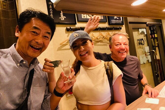 Bar Hopping Private Tour in Kyoto(WAKUWAKU area) - Stop one: a tachinomi standing bar