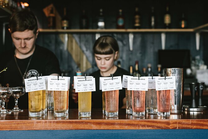 Belfast's Sensory Cocktail Experience with 4 Cocktails - The second drink and the Inhibitor