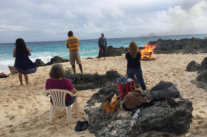 Bermuda Beach Bonfire with Dark and Stormy Cocktail Included - Is $215 a fair price?