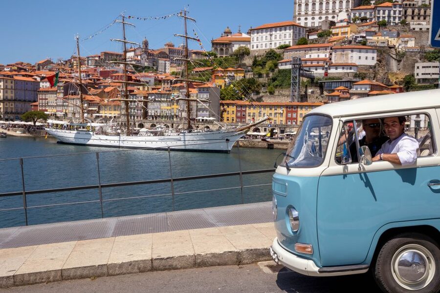Best views to Porto from Gaia. VW Kombi tour with cocktail - Languages, timing, and cancellation