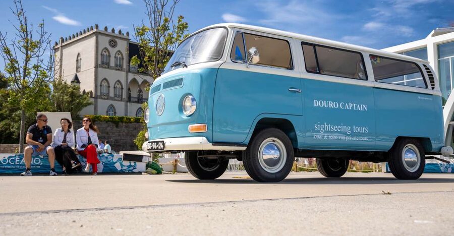 Best views to Porto from Gaia. VW Kombi tour with cocktail - Afurada and the route toward the Atlantic