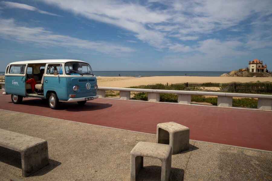 Best views to Porto from Gaia. VW Kombi tour with cocktail - Who will enjoy this VW Kombi route