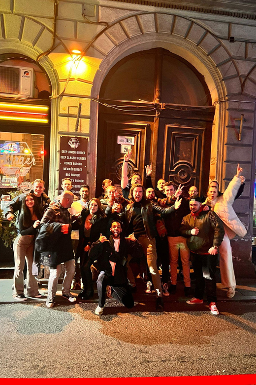 Budapest: Just for you Guided Bar Crawl with games and Shots - First stop: Budapest’s ruin-bar character