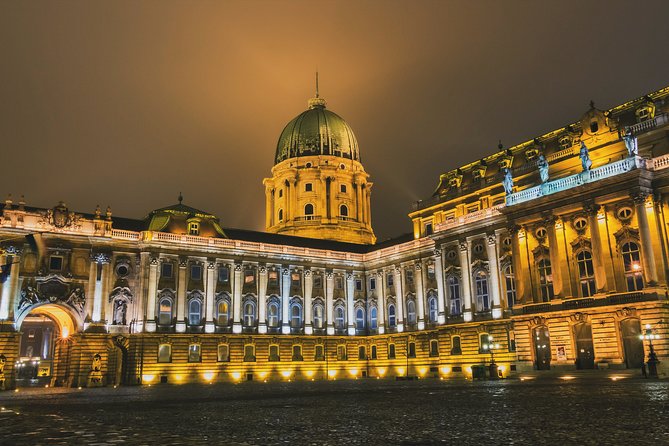Budapest Night Tour with Drinks, Ruin Bars and Club - St. Stephen’s Basilica under evening lights