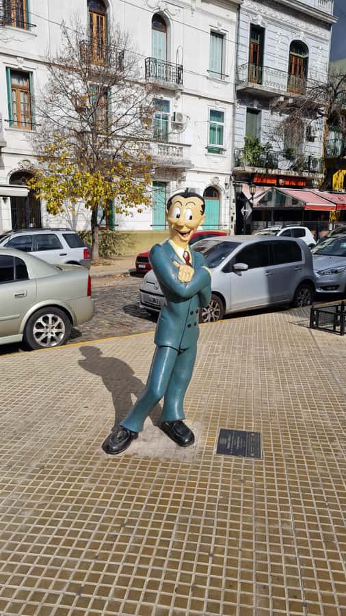 Buenos Aires: San Telmo, History, Bars, and Tango! - Mafalda, comic strips, and local character