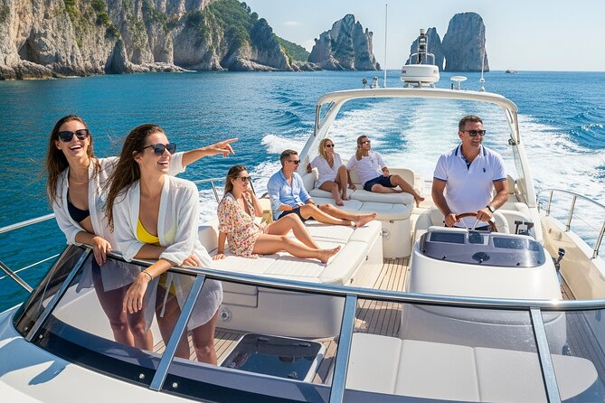 Capri in a Day: Boat Tour + City Visit + Free Bar + Brunch - Bagni di Tiberio and the first glimpse of Capri
