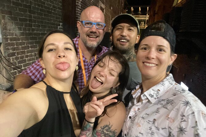 Captain Stoner's Haunted Dive Bar Crawl in Historic Savannah - Tomochichi Memorial Stone and the final bar choice