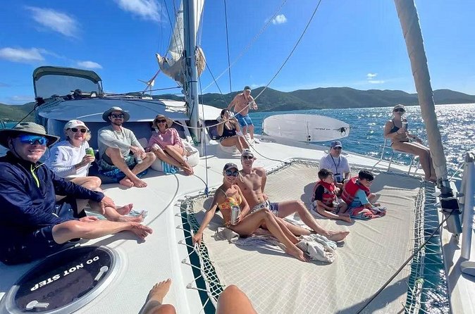 Catamaran Sail to Jost Van Dyke (Soggy Dollar Bar) - White Bay and the Soggy Dollar Bar