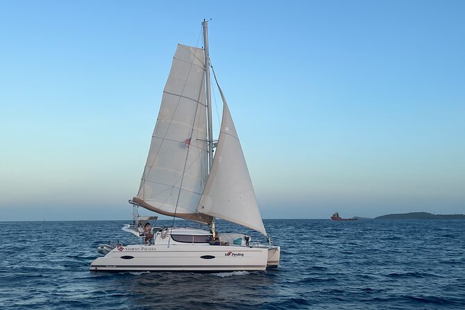 Catamaran Sail to Jost Van Dyke (Soggy Dollar Bar) - The crew makes a big difference