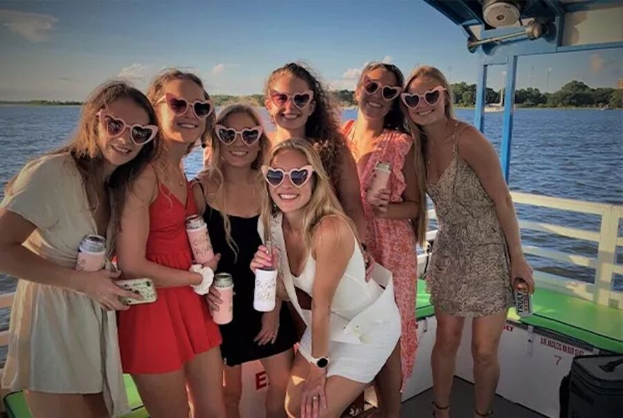 Charleston: Harbor Bar Pedal Boat Party Cruise - Public cruise or private boat?