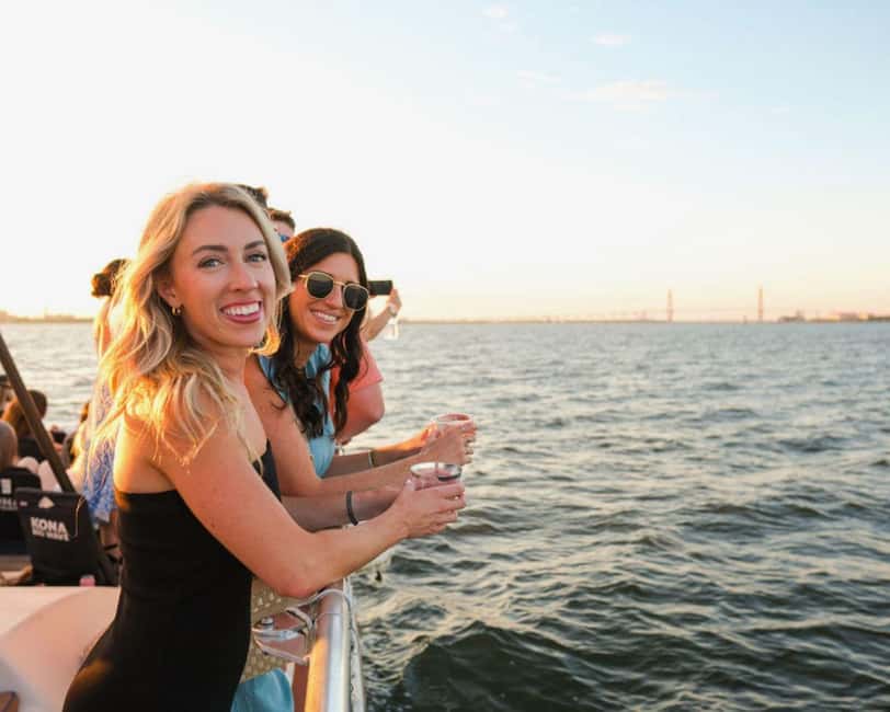 Charleston Harbor Sunset Cruise with Music & Onboard Bar - Meeting the Palmetto Breeze at Shem Creek