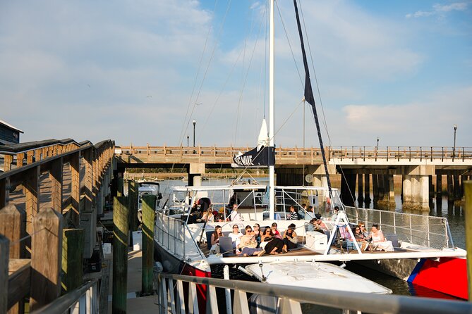 Charleston Iconic Sunset Sail - Lux Catamaran w/Bar & Bathrooms - Why this Charleston sail works so well