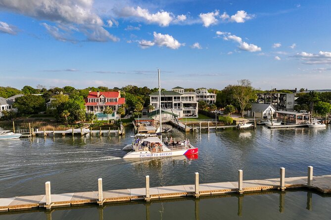 Charleston Iconic Sunset Sail - Lux Catamaran w/Bar & Bathrooms - Crew service and the overall mood