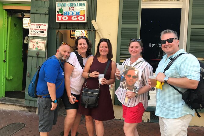 Cheers New Orleans! Cocktails, History, Voodoo & Paranormal Tour - Jackson Square gives the walk a useful ending