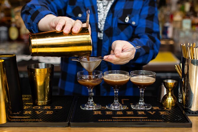 Chef Guided Happy Hour Tour - Cocktails, Bubbles and Bites - Walking through the Amazon Spheres