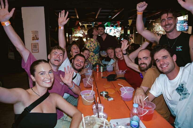 Chiang Mai Pub Crawl: The Best Nightlife in Town! - Taking the red truck taxi between venues