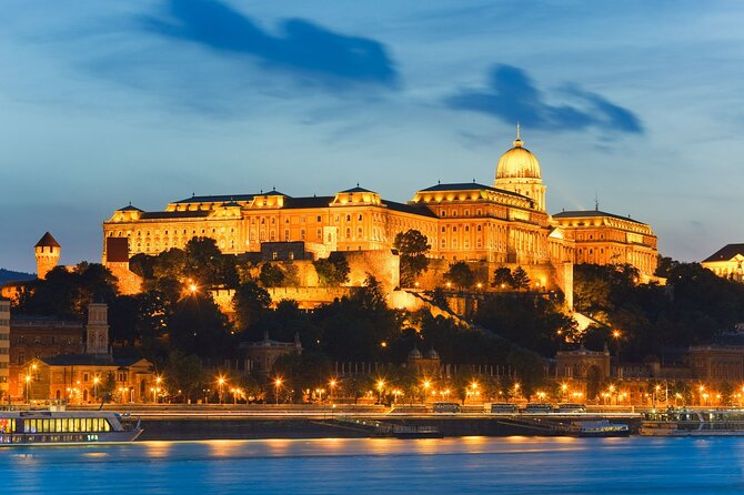 Cocktail Cruise and City Views on the Danube in Budapest - The National Theatre and the Whale