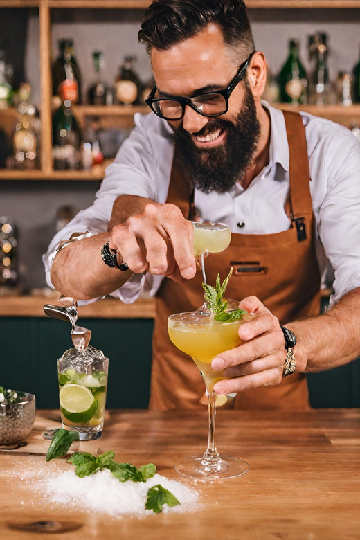 Cocktail Escape Game - Food and drinks: enough for the game, not dinner