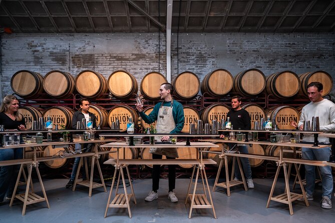 Cocktail workshop @ Spirited Union Rum Co. (Amsterdam) - The mood: funny, friendly, and a little tipsy