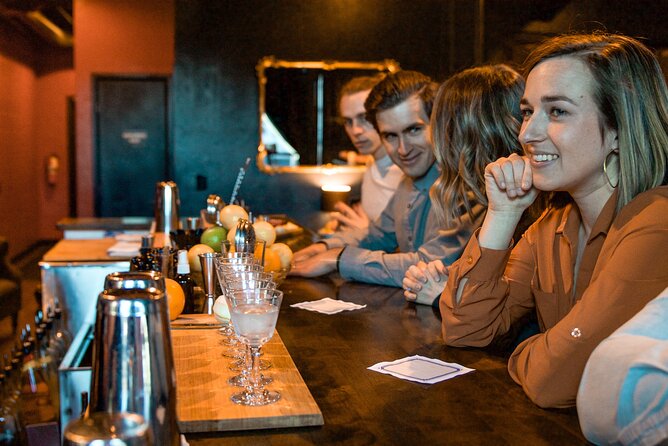 Cocktails & Tastes Tour in Colorado Springs - Pikes Peak appears from downtown