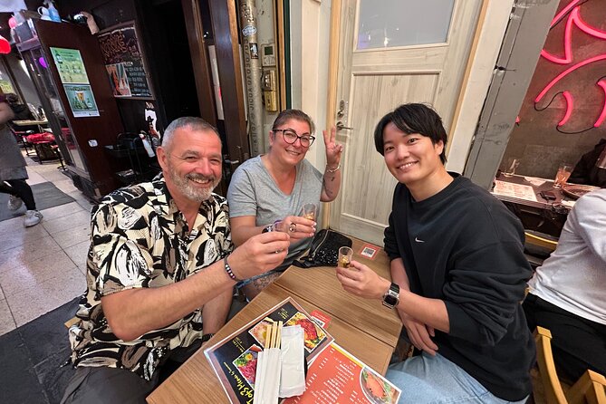 Conveyor Belt Sushi & Bar Hopping in Ebisu & Nakameguro - Stop one: oden and local drinks at Nakameguro Koukashita