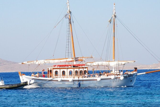 Corfu: Sunset Cruise on a Wooden Vessel with Cocktails & Bites - Mon Repos, royal connections, and Paleopolis