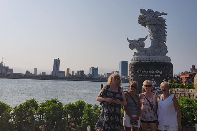 DA NANG NIGHTLIFE Tour with MARBLE MOUNTAIN & LADY BUDDHA STATUE, DRAGON BRIDGE - Guides, drivers, and the private-tour advantage