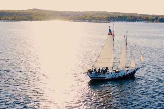 Day Sail from Traverse City with Food, Wine, & Cocktails - Setting out from Traverse City on the Wind Dancer