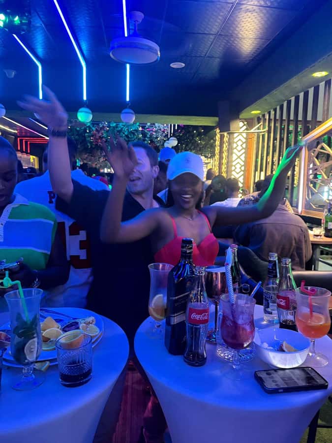 Discover Kigali's Nightlife with Aline - Starting at Tania’s in Gishushu