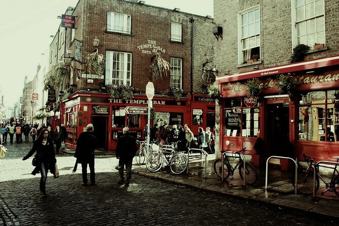 Dublin Self-Guided Murder Mystery Tour by Temple Bar - Temple Bar adds atmosphere, but not extra admission