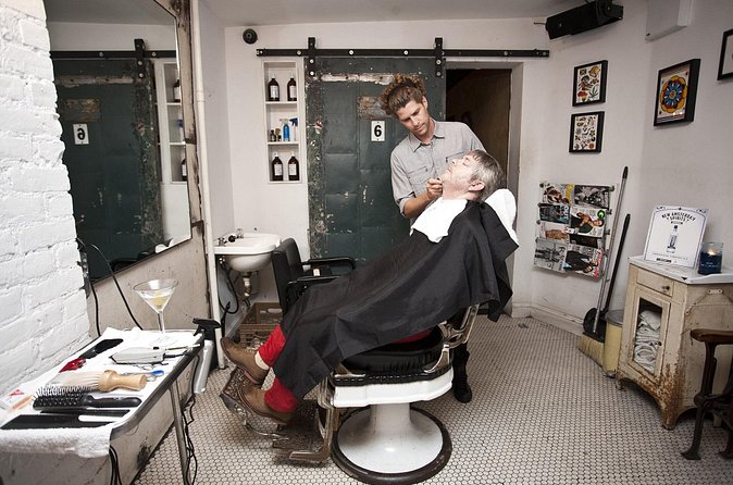East Village Speakeasy (secret bars) Experience - The barbershop, phone booth, and hidden alley idea