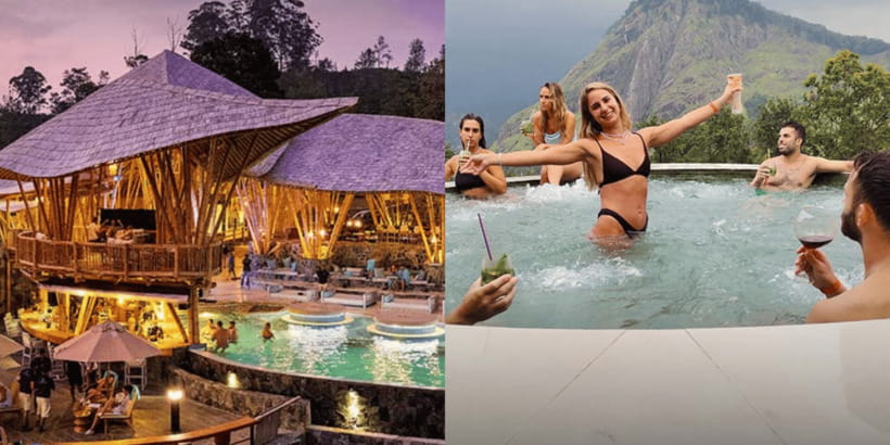 Ella Ravana Pool Club Dip & Dine+2 Free Cocktails!+Zipline - Arriving at Ravana Pool Club
