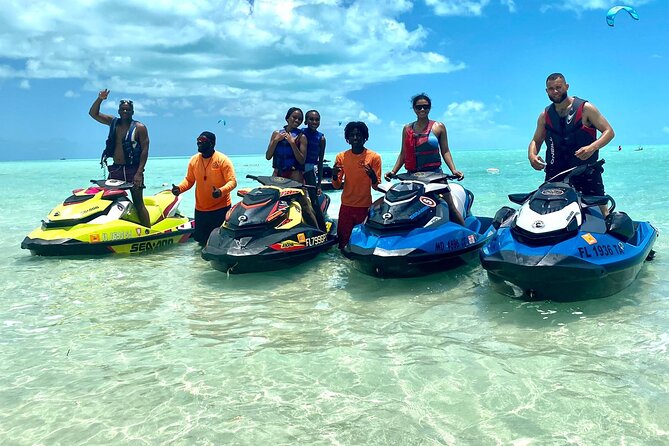 FAMOUS SHIPWRECK, Tiki Bar & Iguana Island Private Jet Ski Tour - Noah’s Ark and the floating tiki bar